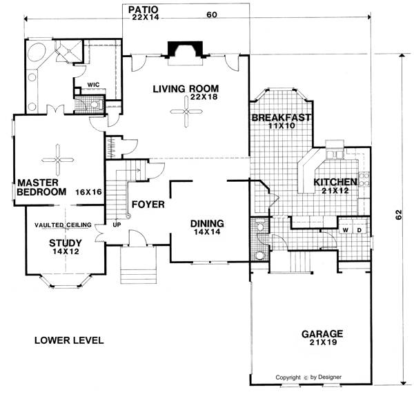 Lower Level Floorplan